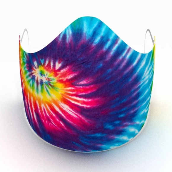 QUALITY BREATHABLE KIDS MASK - TYE DYE - Picture 1 of 3